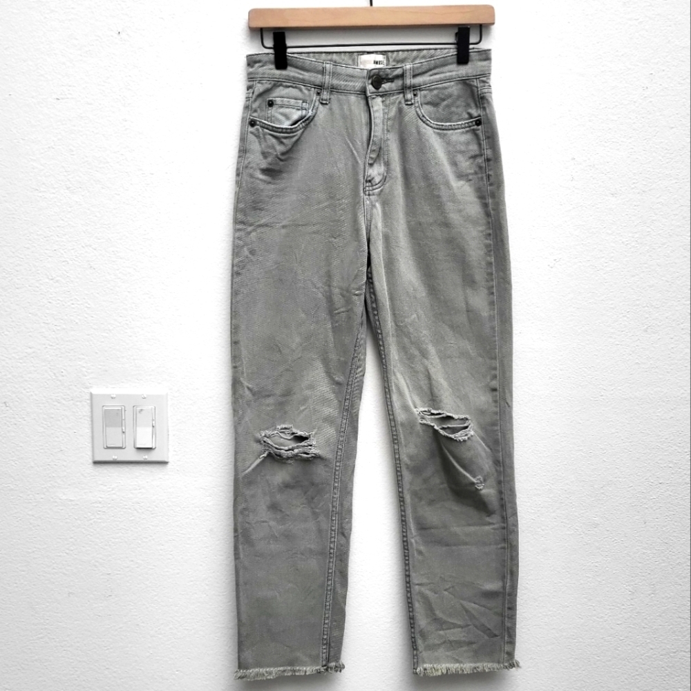 Revolve grey jeans amuse society